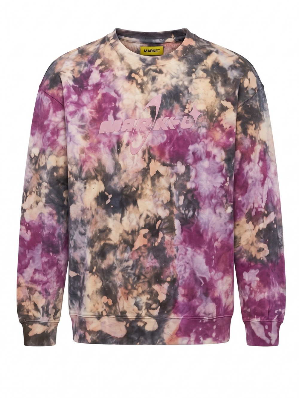 Urban Outfitters Sweatshirt Tie Dye Cosmo Crew Neck Large NWT Market